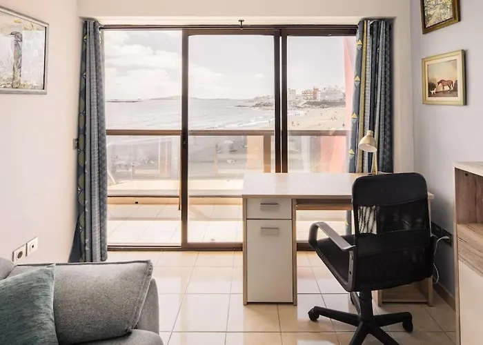 Frente Al Mar Playa De 아파트 멜레나라